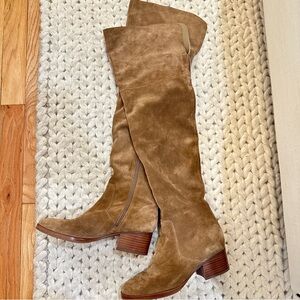 Via Spiga Genuide suede knee high boots